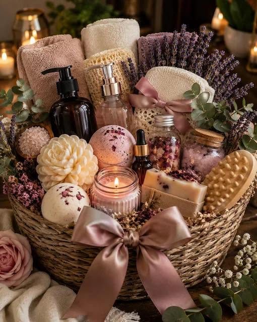 Spa & Self-Care Basket