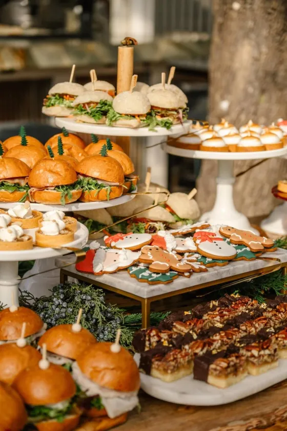 Party sliders spread