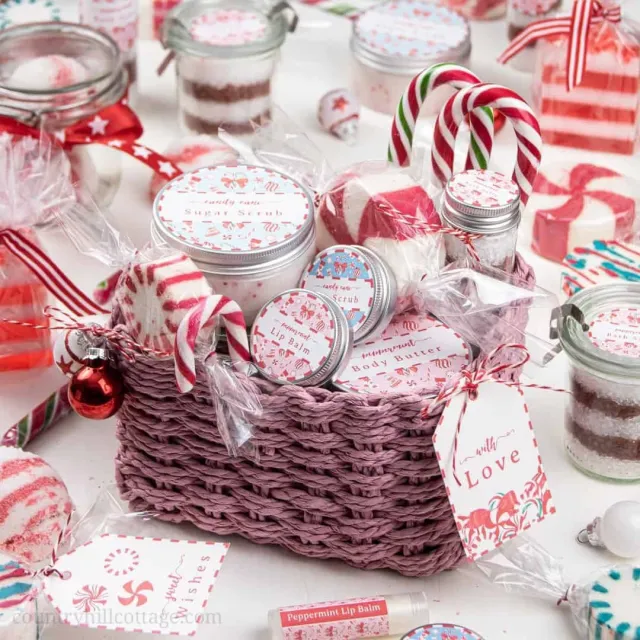 Peppermint Bath Treats